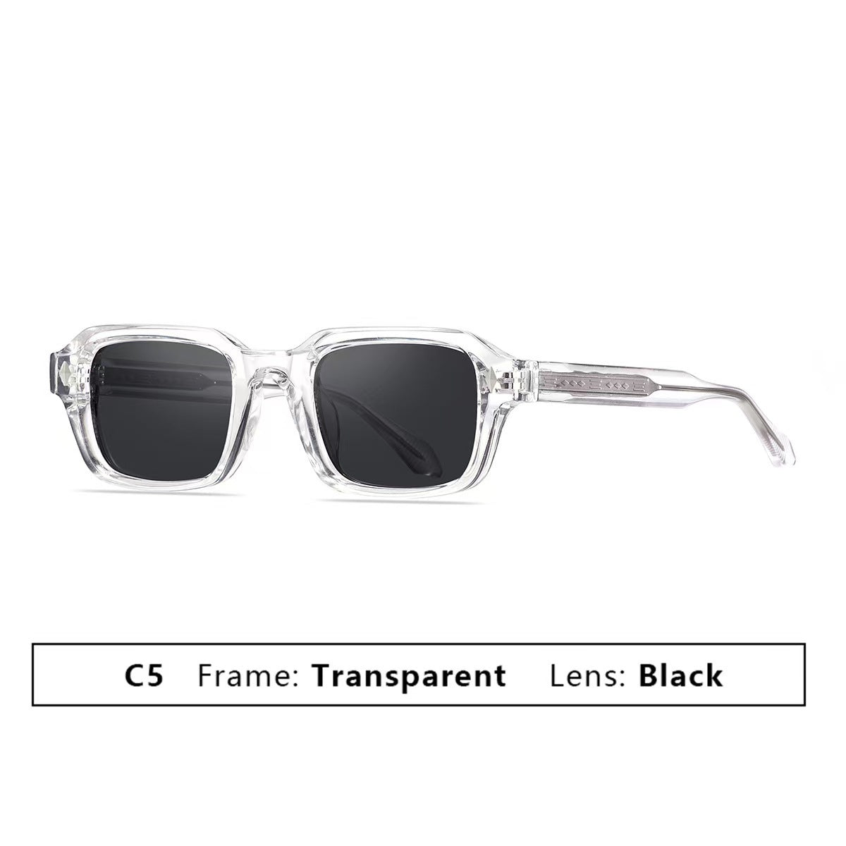 Square Frame Sunglasses Unisex UV400 UV