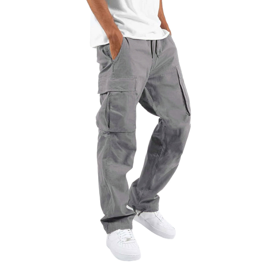 Men's Cargo Pants Long Trousers for Casual and Sporty Wear