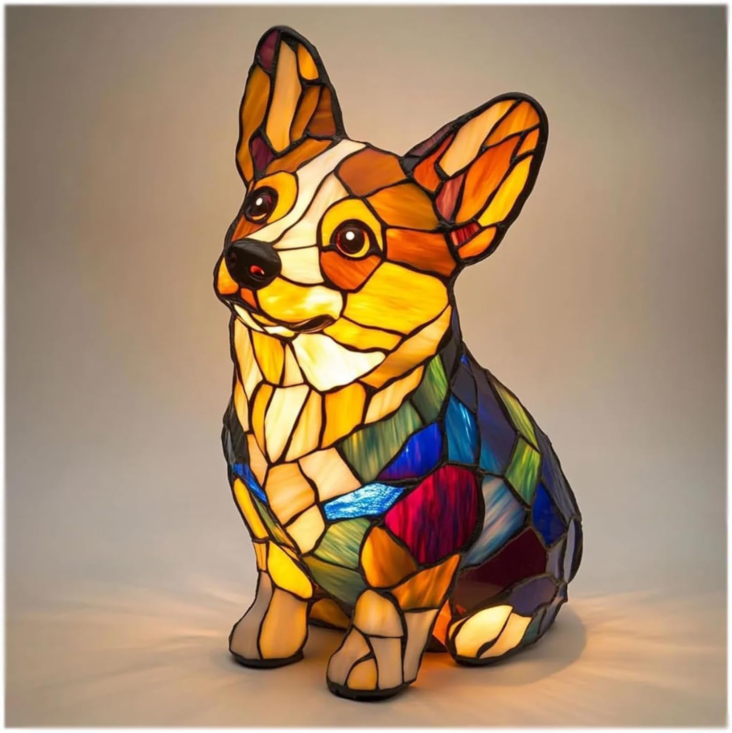 Dachshund Lamp - Bigfoot Lamp Resin Statue LED Decorative Light