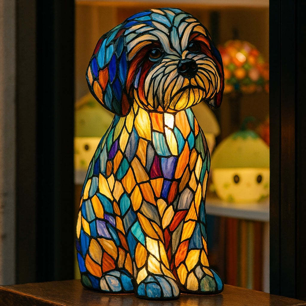 Dachshund Lamp - Bigfoot Lamp Resin Statue LED Decorative Light