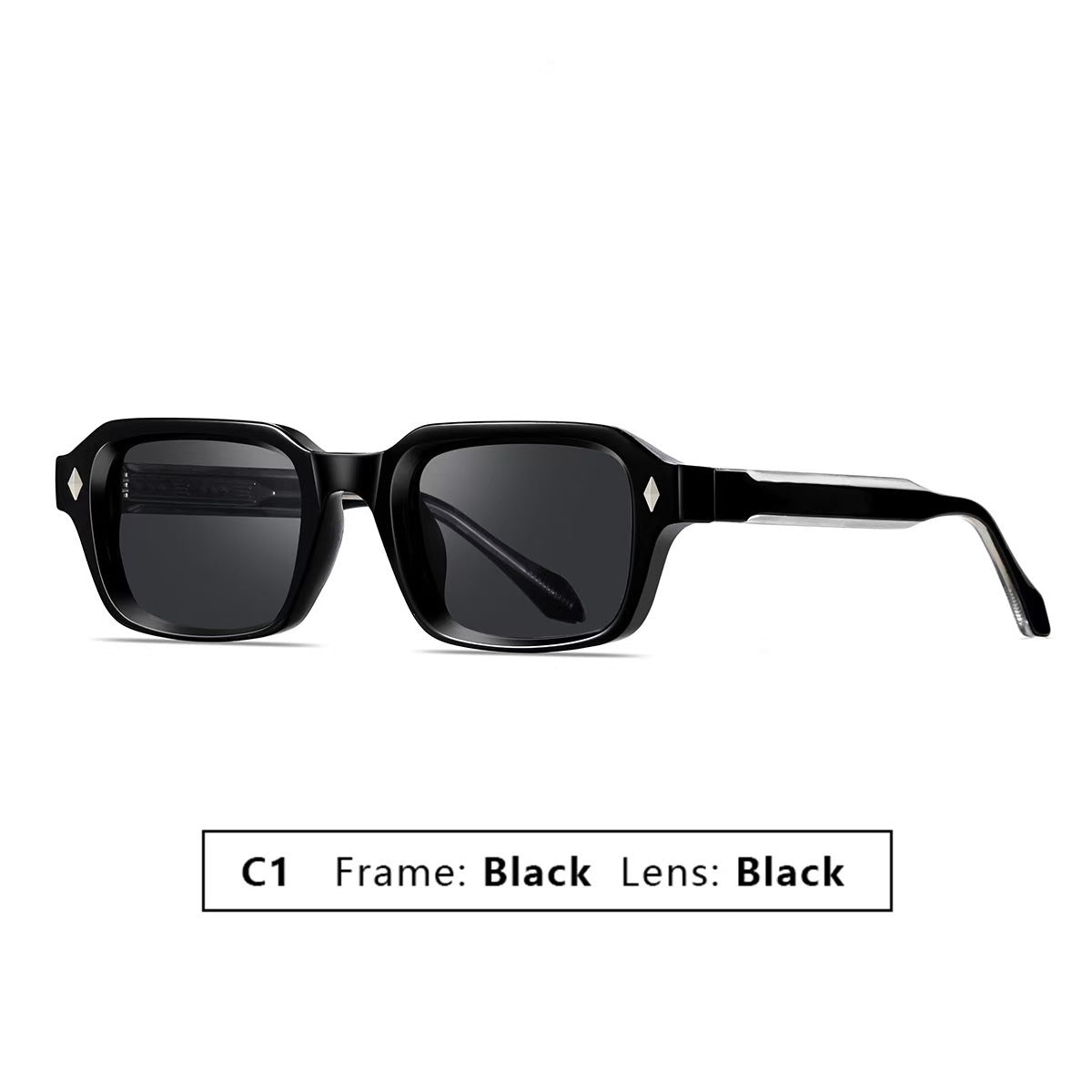 Square Frame Sunglasses Unisex UV400 UV