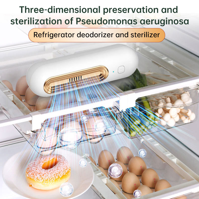Ozoori Rechargeable Fridge Deodorizer – Odor Eliminator for Kitchen, Freezer & Food Storage