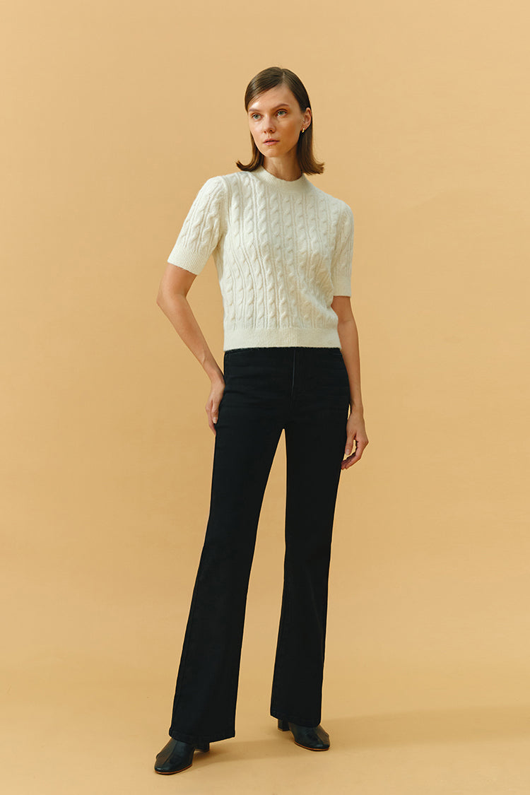 Barbara High Rise Bootcut Jeans HJ004