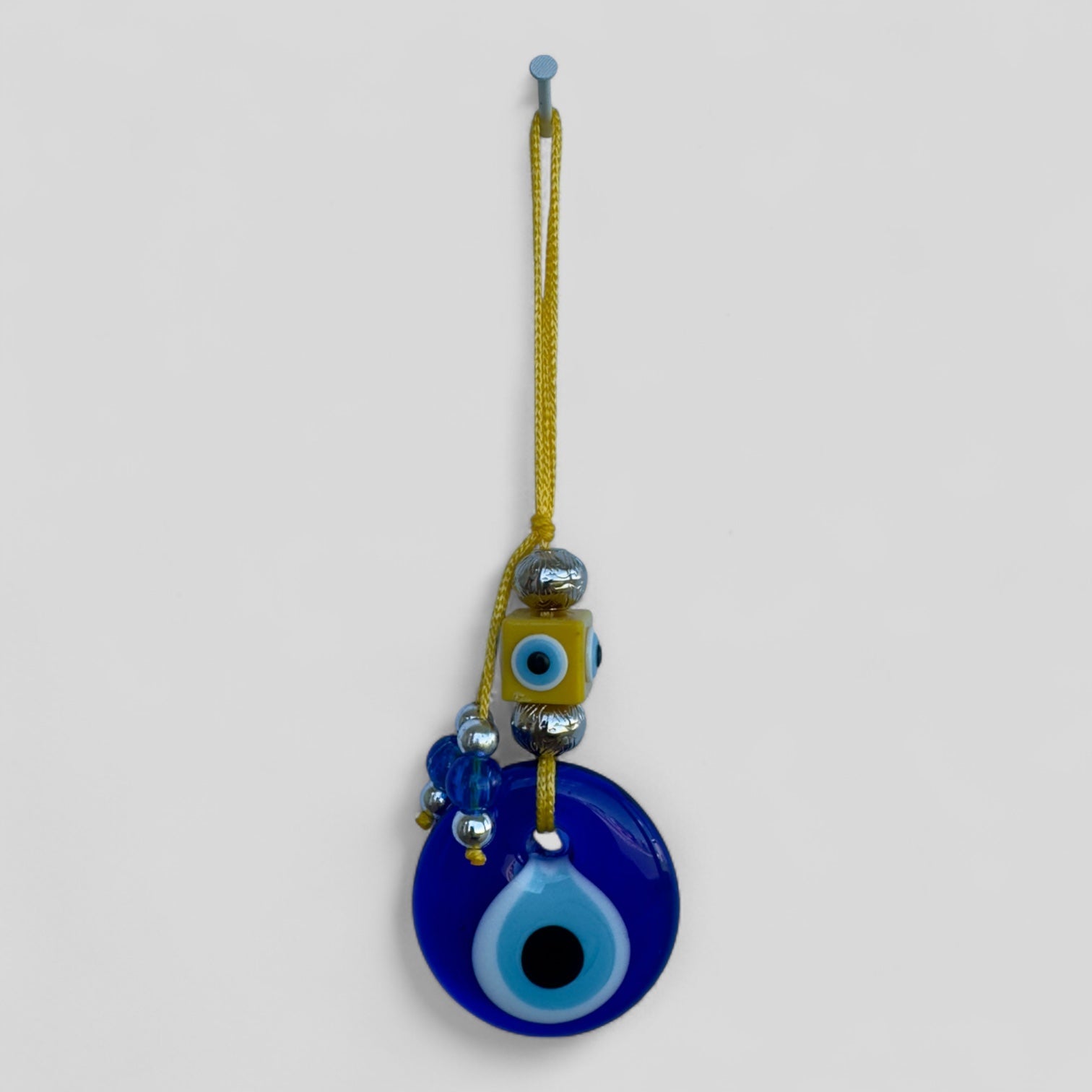 Wall Hanging Evil Eye - Nazar Boncuk Mal De Ojo, Modern Boho Style Home Decor - Multiple Color Options