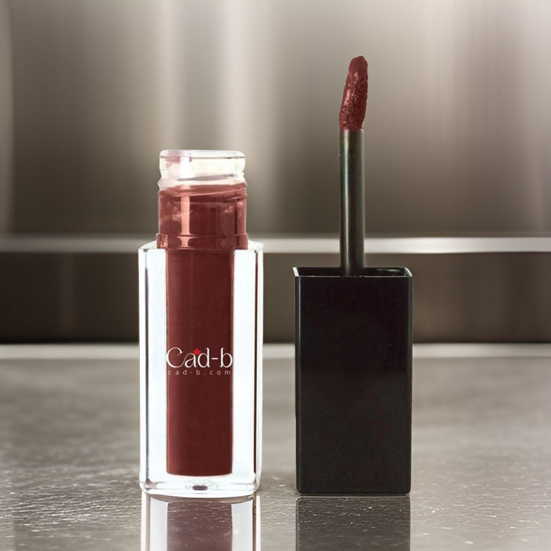 Liquid Cream Lipstick Cherry Wine - LCL02 | Paraben Free, Talc Free, Vegan-0