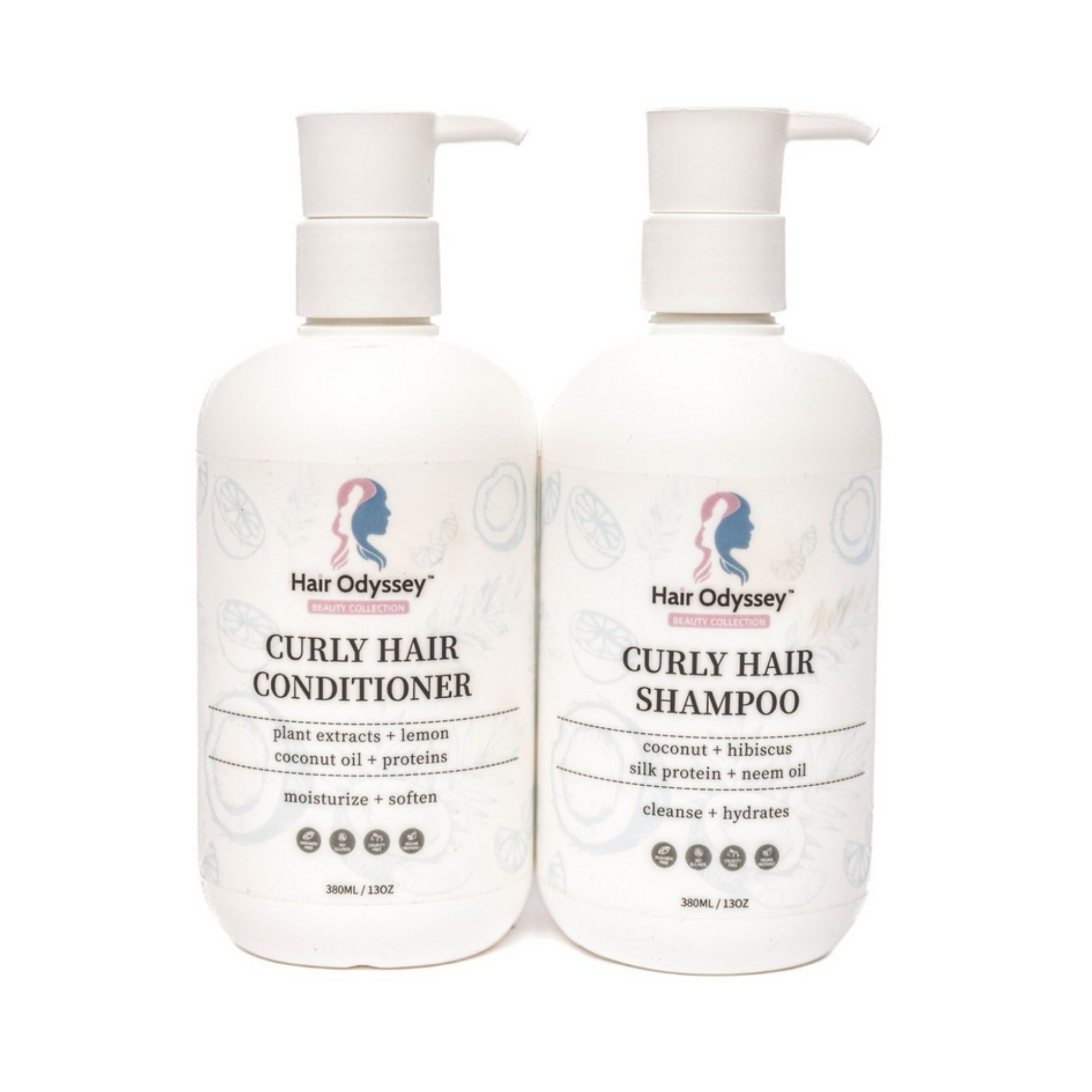 Curly Hair Essentials Duo – Shampoo & Conditioner for Defined Curls-0