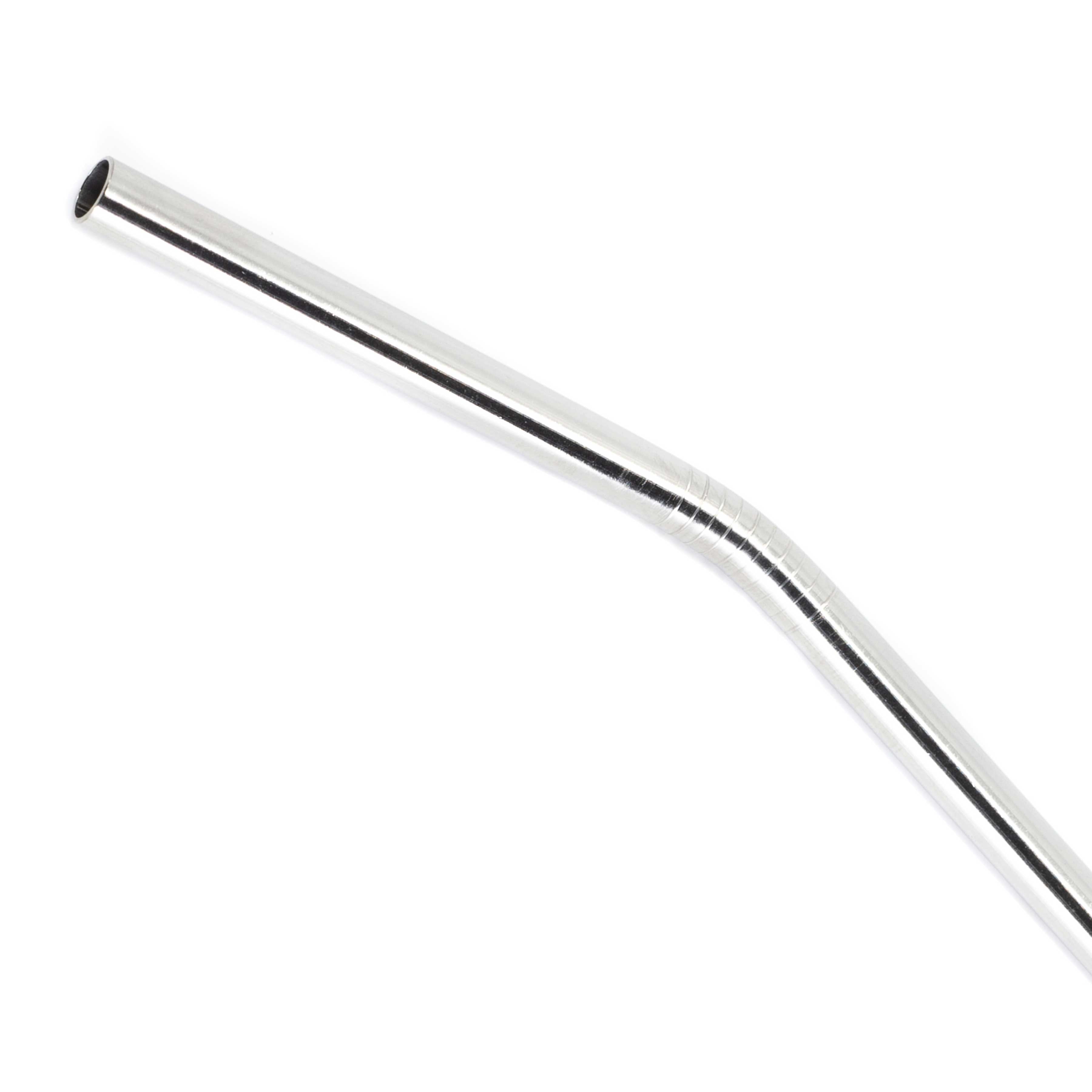 Single - Curved Metal Straws