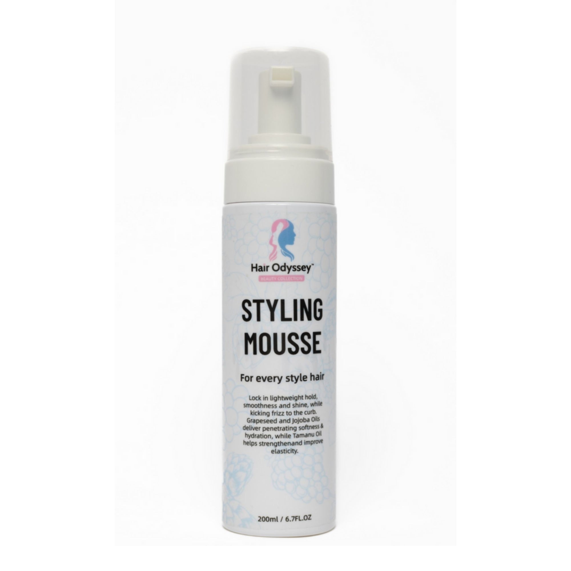Hair Styling Mousse – Jojoba Oil, Grapeseed & Tamanu Oil-0