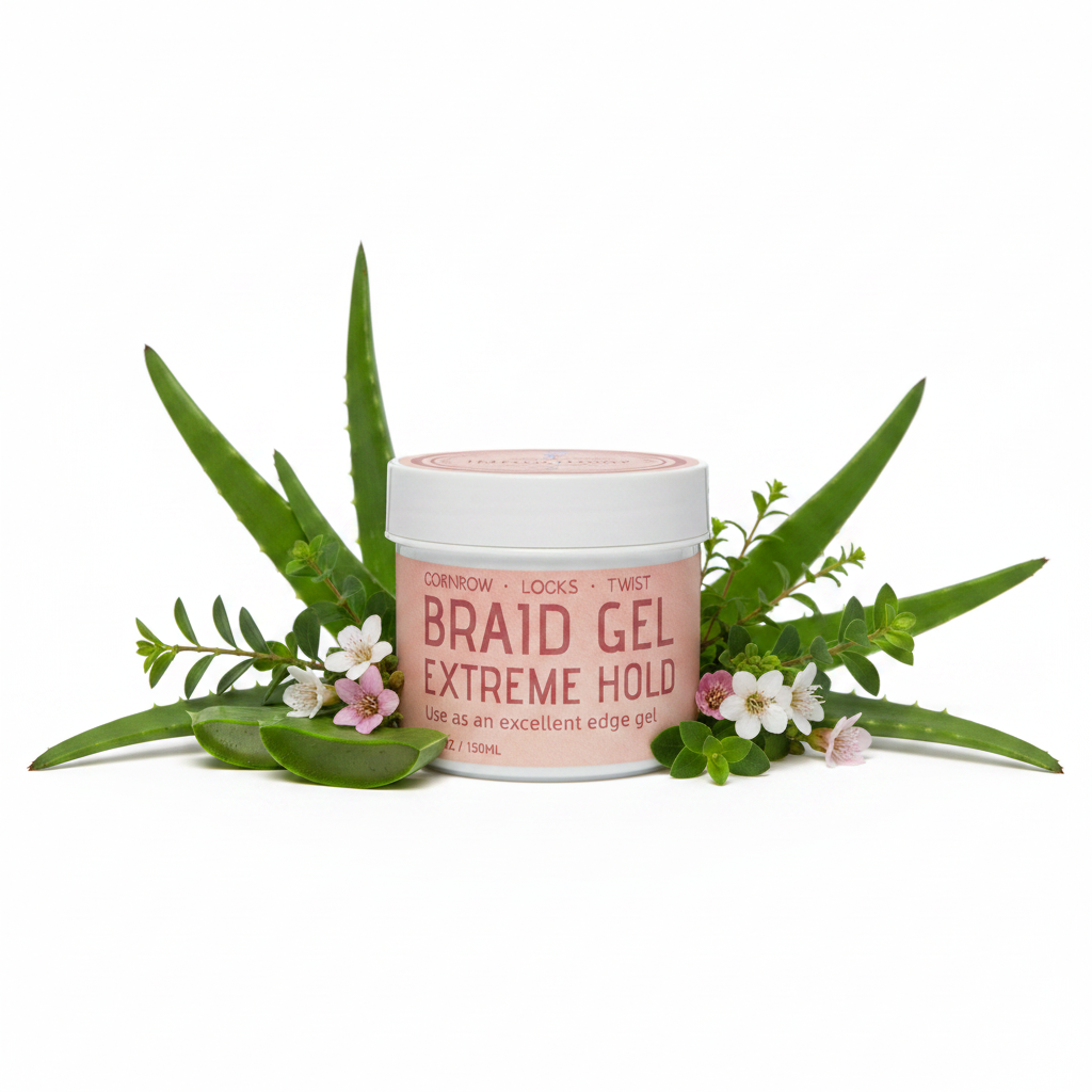 Braid Gel Extreme Hold – For Braids, Locs & Twists-0