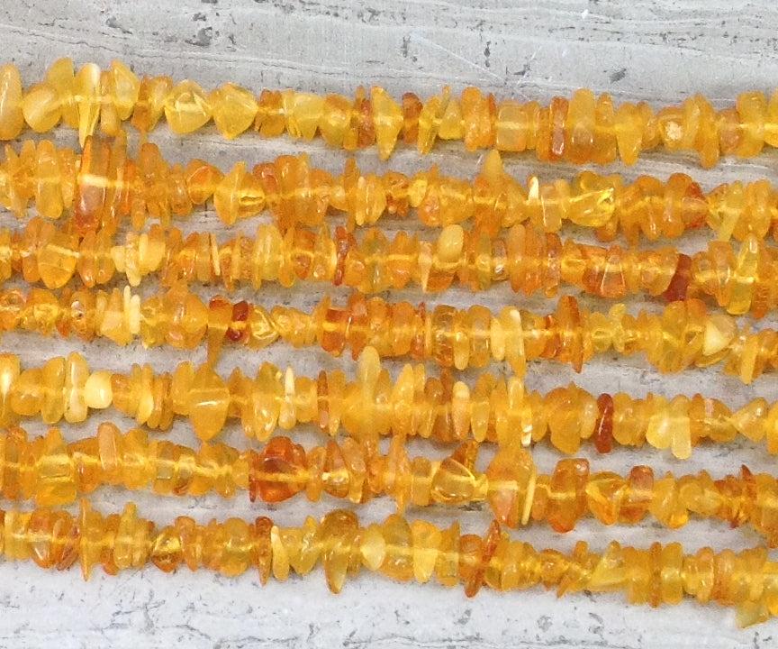 Yellow Amber 3-5mm Chips-1