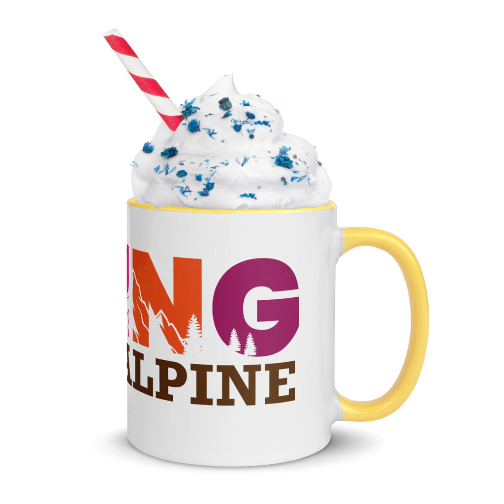 Hiking Alpine Mug with Color Inside